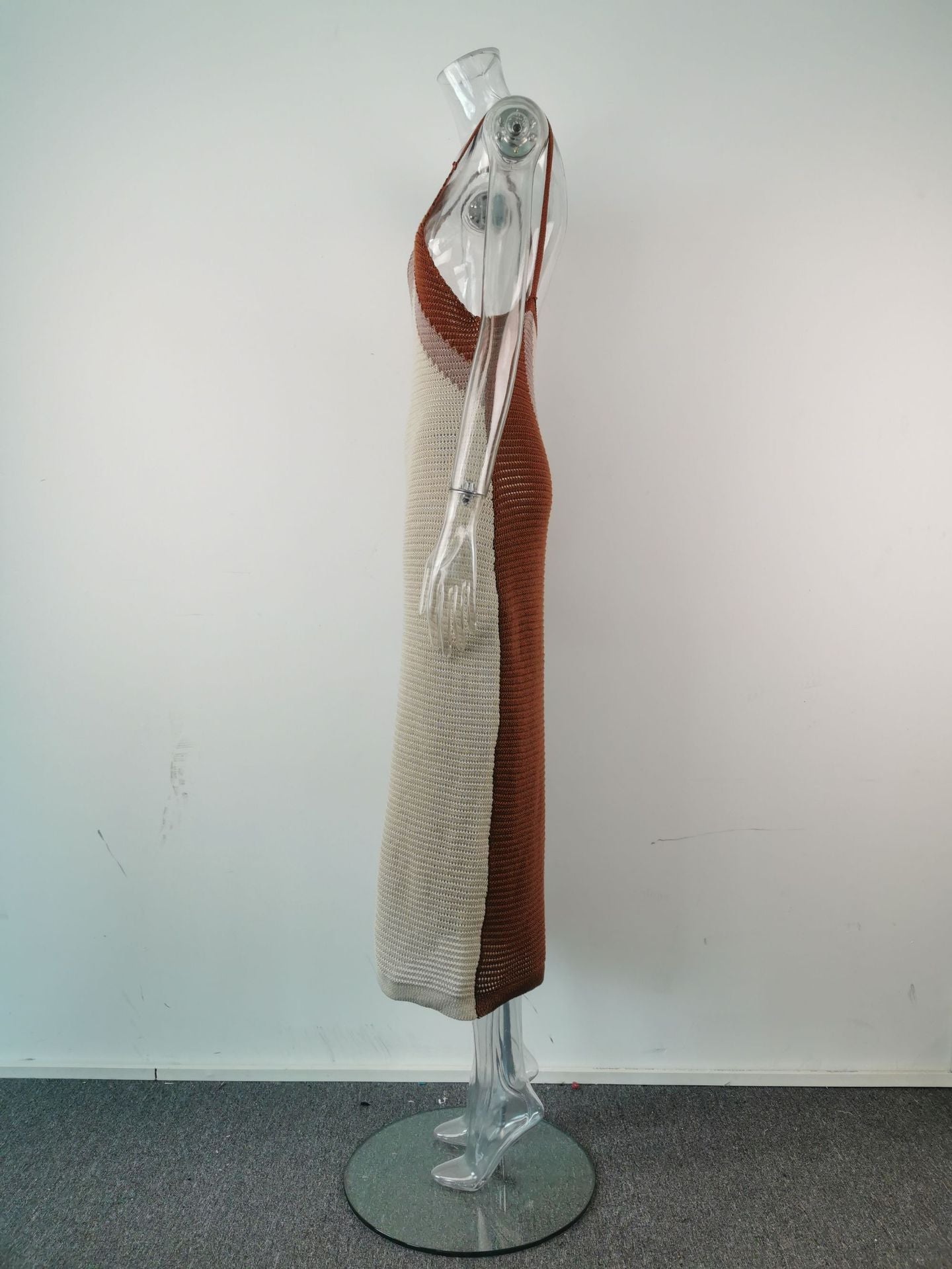 Long Knit Skirt Panel Bikini Plus Size Beach