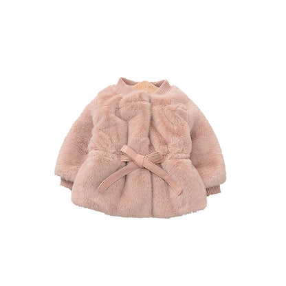 Mink cardigan Princess wool coat