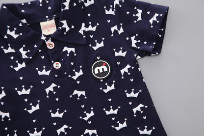 Half-sleeve suit shirt