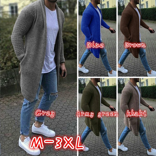 Sweater long sleeve plus size cardigan sweater