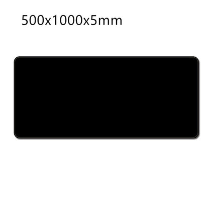Large all black mouse pad