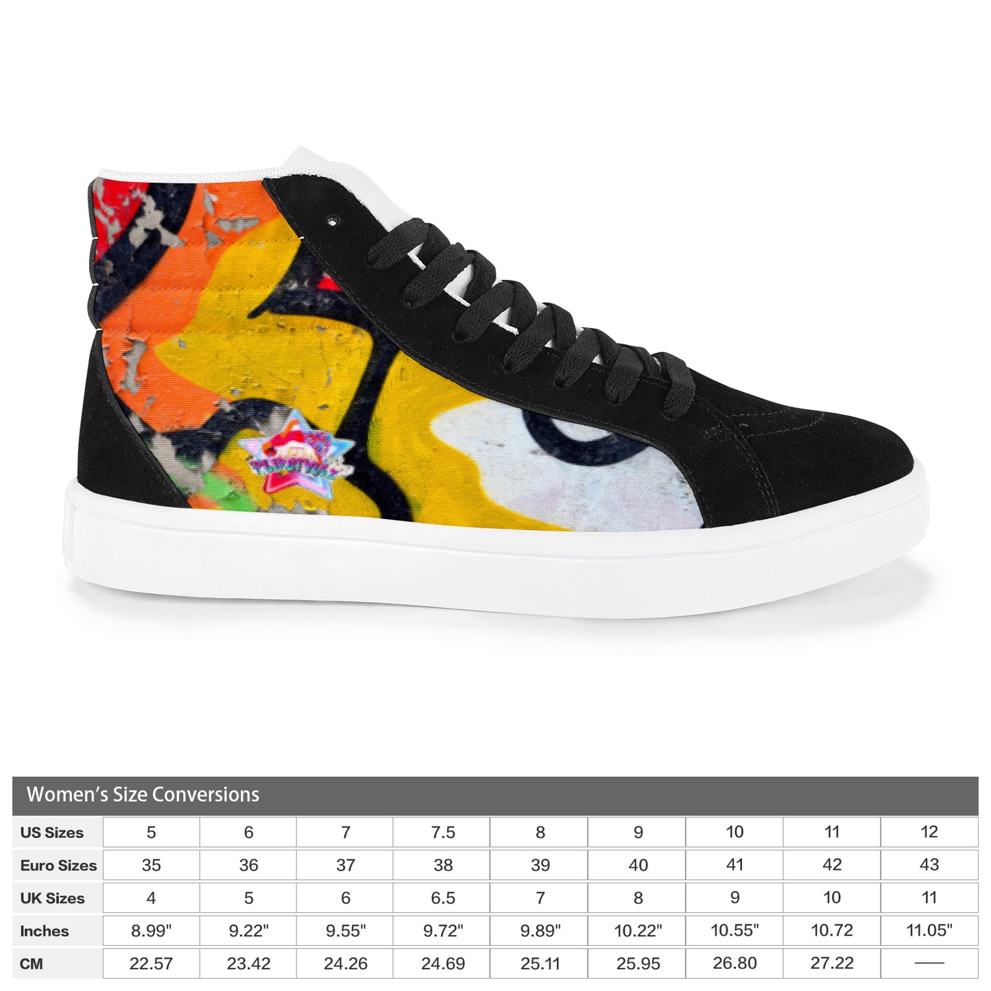 Capricornus High Top Splicing Canvas Women's Shoes (Model 037)