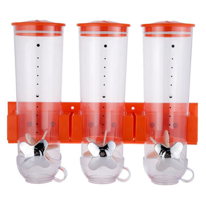 Three-barrel cereal machine