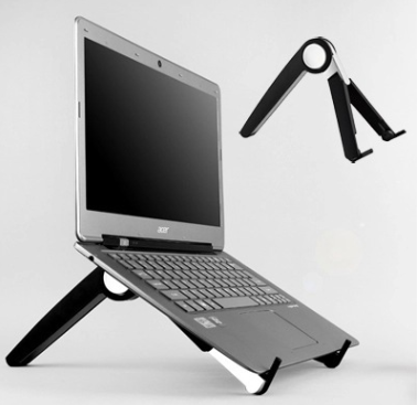 Compatible with Apple, Flounder Desktop Stand iPad Tablet Laptop Aluminum Cooling Stand Triangle