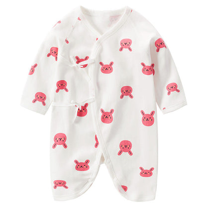 Newborn One-Piece Garment Spring Cotton-Padded Clothes Class A Clothing Bag Fart Suit