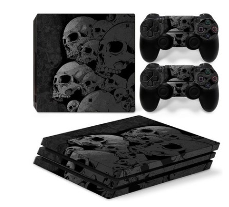 0131-0155 PS4 Pro game machine host Sticker Anti scraping geometric pattern sticker