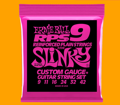 Nickel-plated electric guitar bass strings