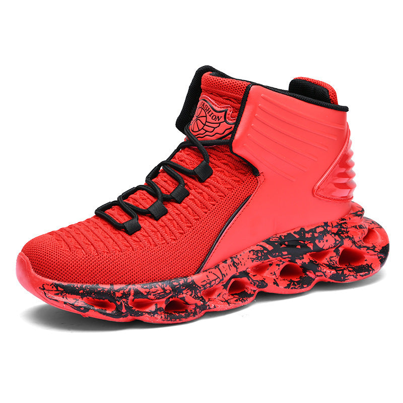 New Red Sporty Basketball Shoes NON SLIP MEN Shoes