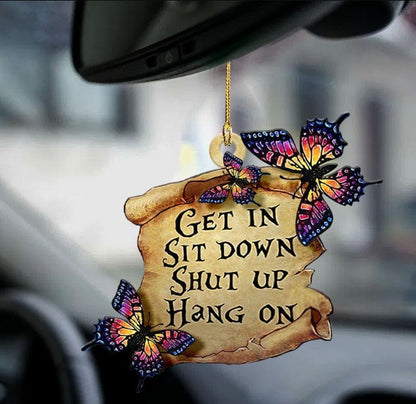 Car Pendant Sleeping Dog Angel Home Decor Acrylic Showcase Hanging Ornaments For Doors