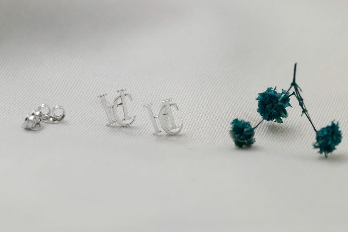 Fashionable DIY French Men's Stainless Steel Cufflinks