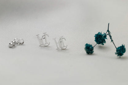 Fashionable DIY French Men's Stainless Steel Cufflinks