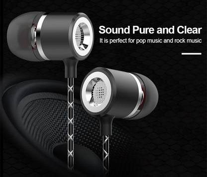 Fanbiya S1 metal headsetIn-Ear Earphones mobile phone earphone general with wheat bass