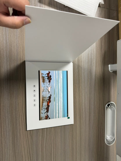 7-inch Video Greeting Card Business Gift Creative Advertising E-book