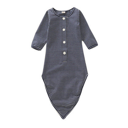 Baby's Solid Color Long Sleeve Sleeping Bag