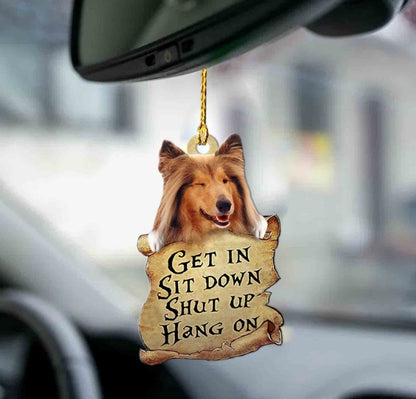 Car Pendant Sleeping Dog Angel Home Decor Acrylic Showcase Hanging Ornaments For Doors