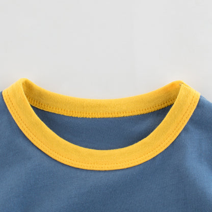 Korean Children's Short Sleeved Boy's T-shirt Baby