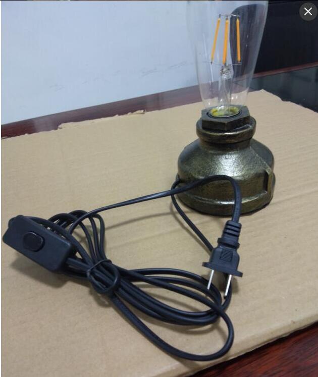 Creative retro dimming table lamp