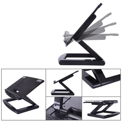 Portable notebook computer stand