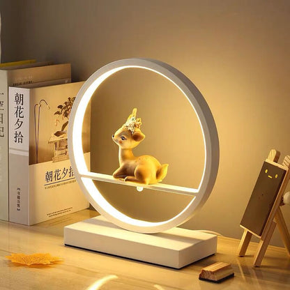 New Chinese Style Table Lamp Bedroom Bedside Lamp Retro Zen