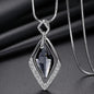 Crystal tassel necklace clothing accessories