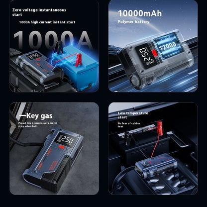 Automobile Emergency Start Power Source Car Inflatable All-in-one Machine