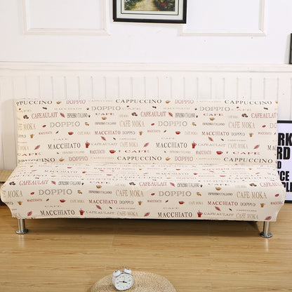 Fully surrounded one-piece sofa cover