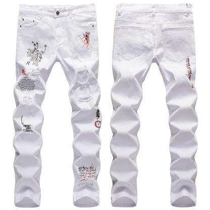 Trendy Men's Casual Cotton Pants