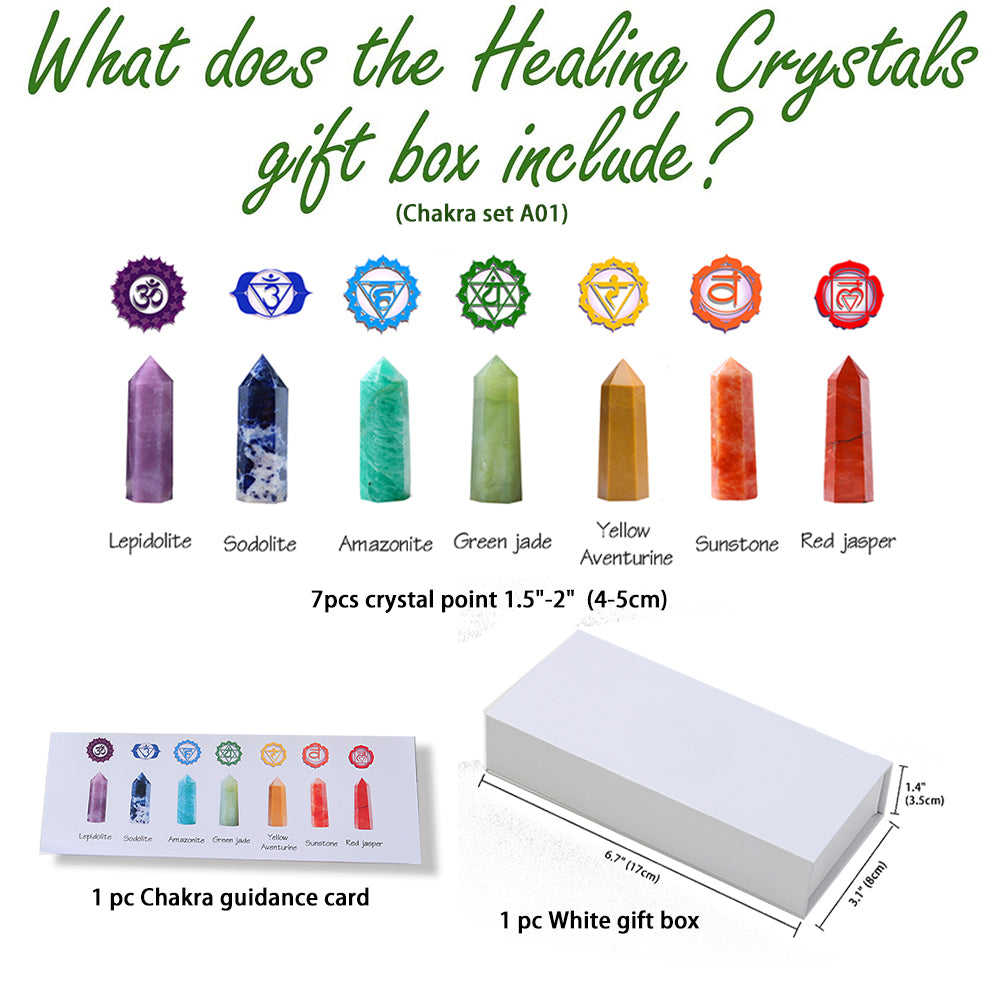 Natural Crystal Hexagonal Prism Raw Ore Specimen Degaussing Box Gift