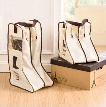 Home Visible Dustproof Boot Cover Storage Bag