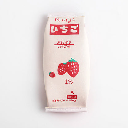 Strawberry milk pencil case