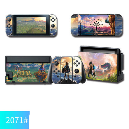 Game console pain machine stickers