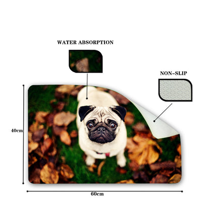 Pattern custom floor mat office living room non-slip door mat foot pad