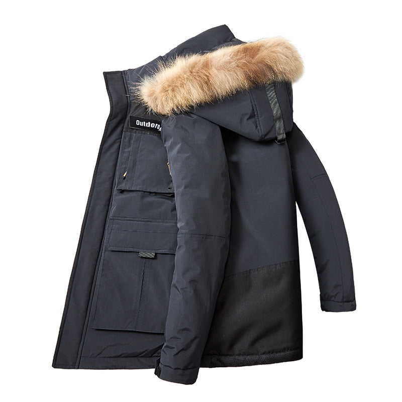 Plus Size Men's Cotton Jersey With Fleece