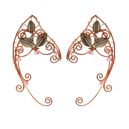 Pure Handmade Elf Ear Clips Without Pierced Ears