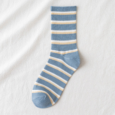 Ladies autumn and winter retro socks