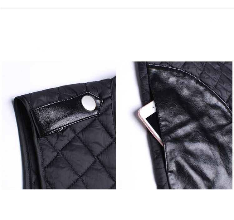 Sleeveless plus size long dress with temperament