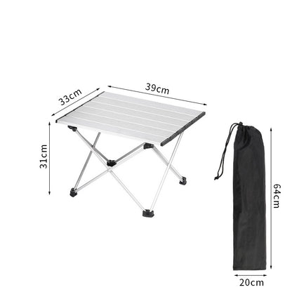 Aluminum Alloy Portable Picnic Table