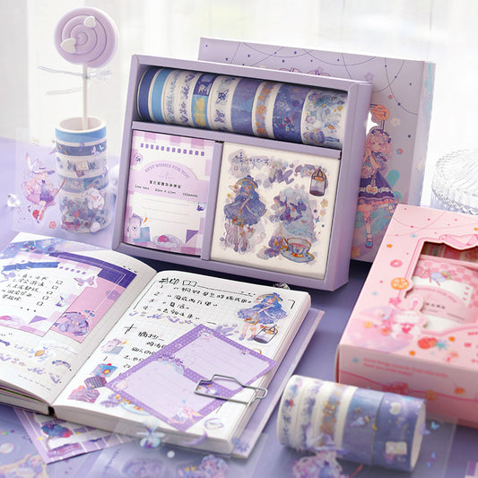 Hand Tape Sticker Material Kit Account Gift Box