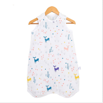 Baby Cotton Double Gauze Printed Vest
