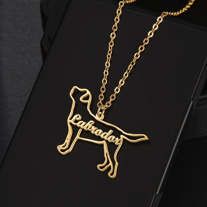 Personalized European And American Name Necklace For Women