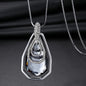Crystal tassel necklace clothing accessories