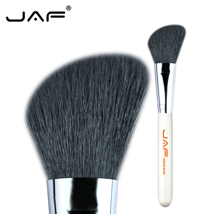 JAF makeup brush Single oblique head blush brush Natural mountain wool Source new product 12GKYA Rouge brush