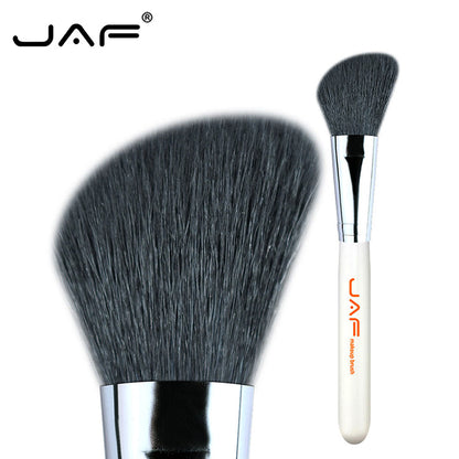 JAF makeup brush Single oblique head blush brush Natural mountain wool Source new product 12GKYA Rouge brush
