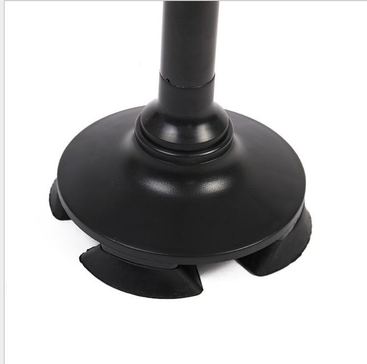 Luminous walking stick five section telescopic folding old tumbler magical aluminum alloy