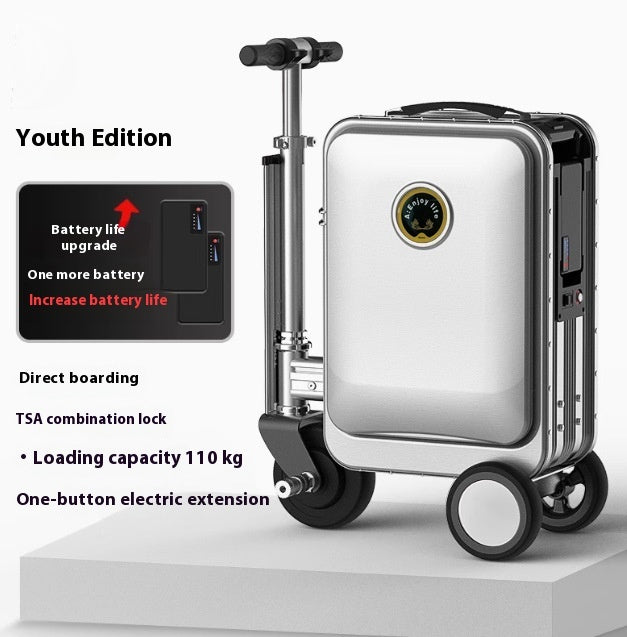 New Riding leisure travel suitcase Electric Luggage Scooter