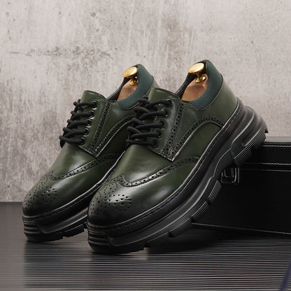 Hair Stylist's Internal Heightening Casual Shoes