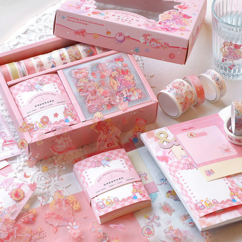 Hand Tape Sticker Material Kit Account Gift Box