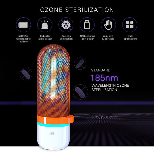 USB rechargeable UV germicidal lamp