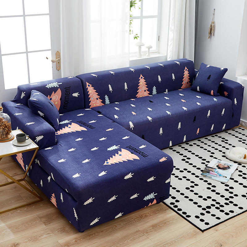 Geometric Stretch Sofa Cover All-inclusive Fabric Lazy Combination Living Room Cushion
