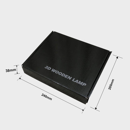 Cross pine craft table lamp